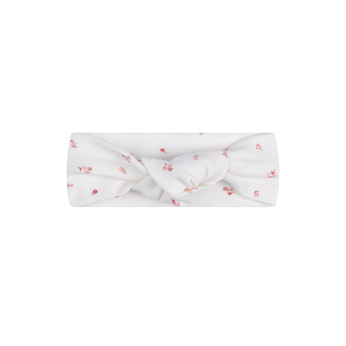 Velour Cluster Flower Cotton Headband