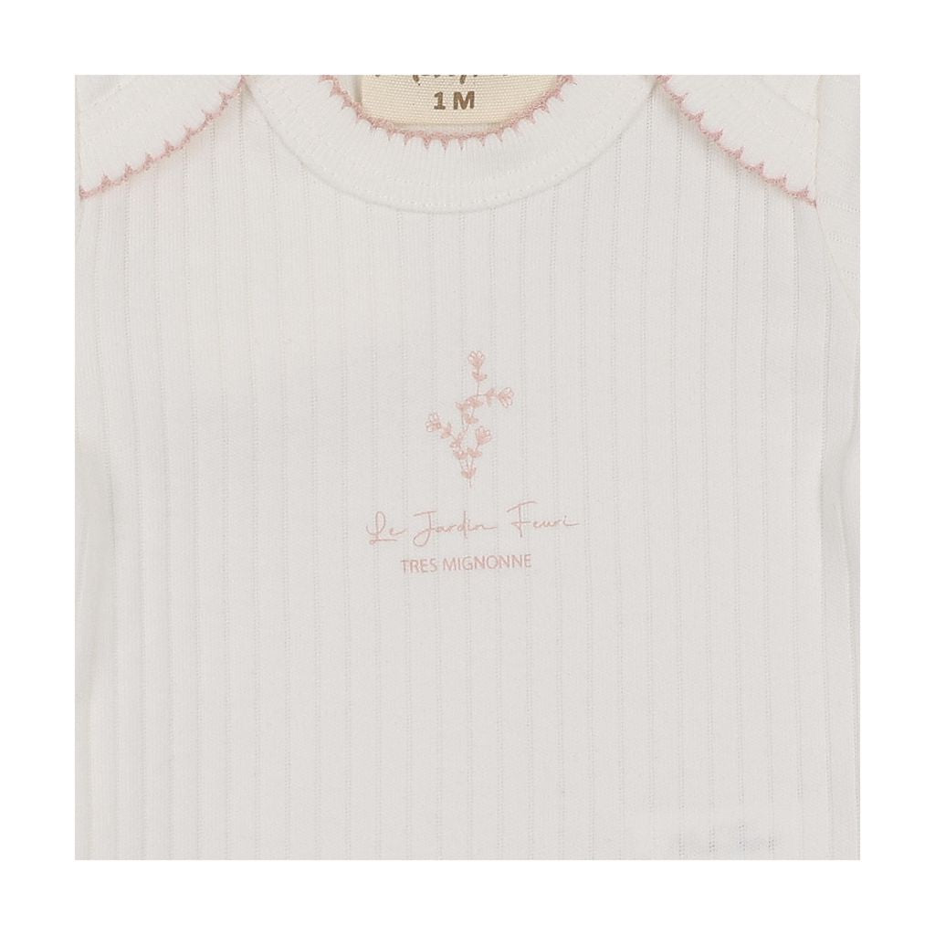 Floral Signature Footie & Hat Set