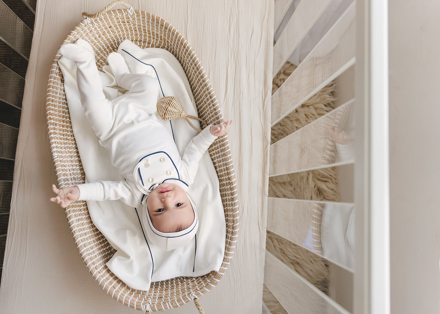 Double Button Boys Layette Set