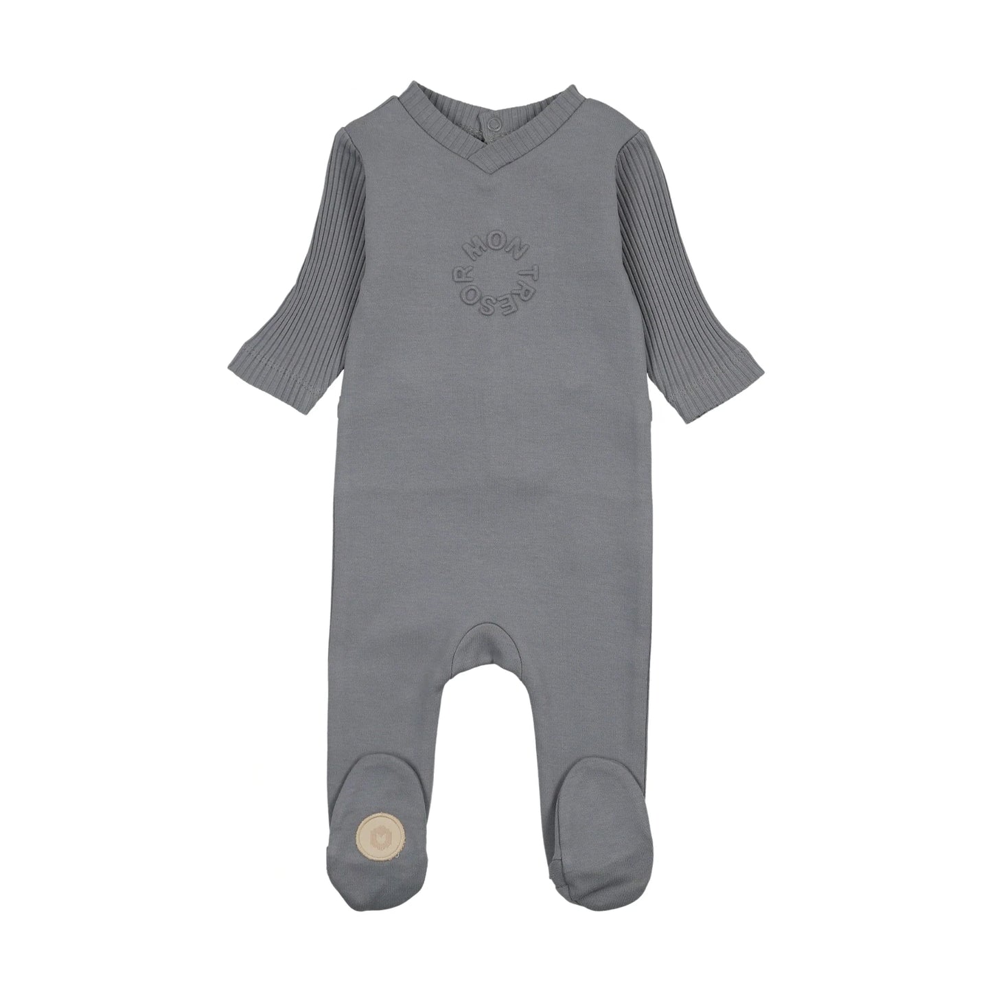 Embossed Logo Footie