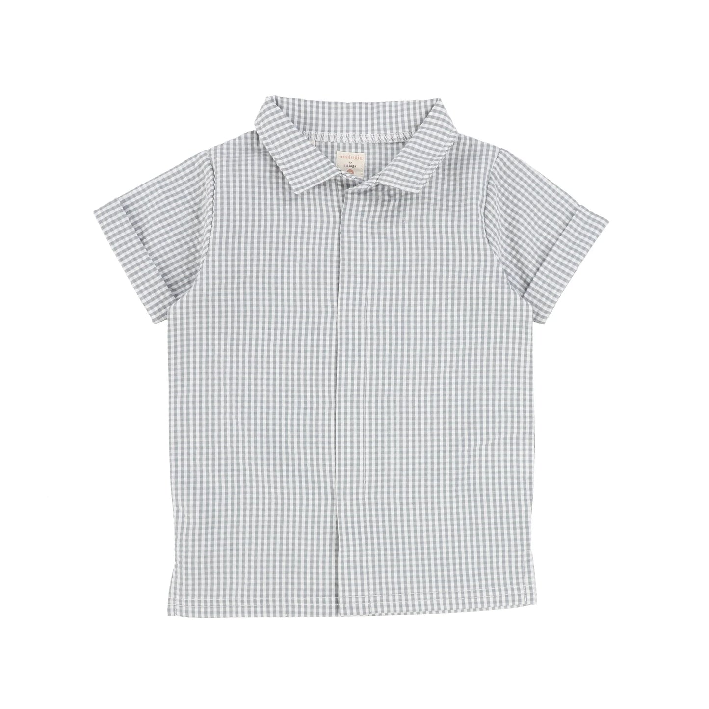Gingham Button Down Shirt