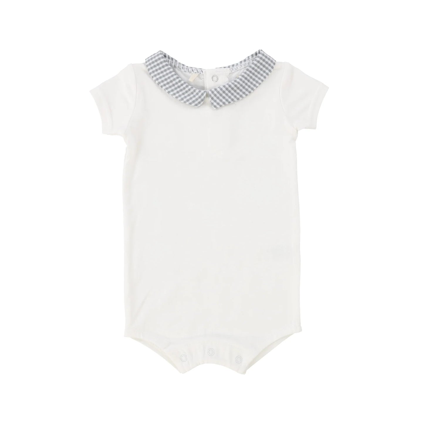 Gingham Collar Onesie