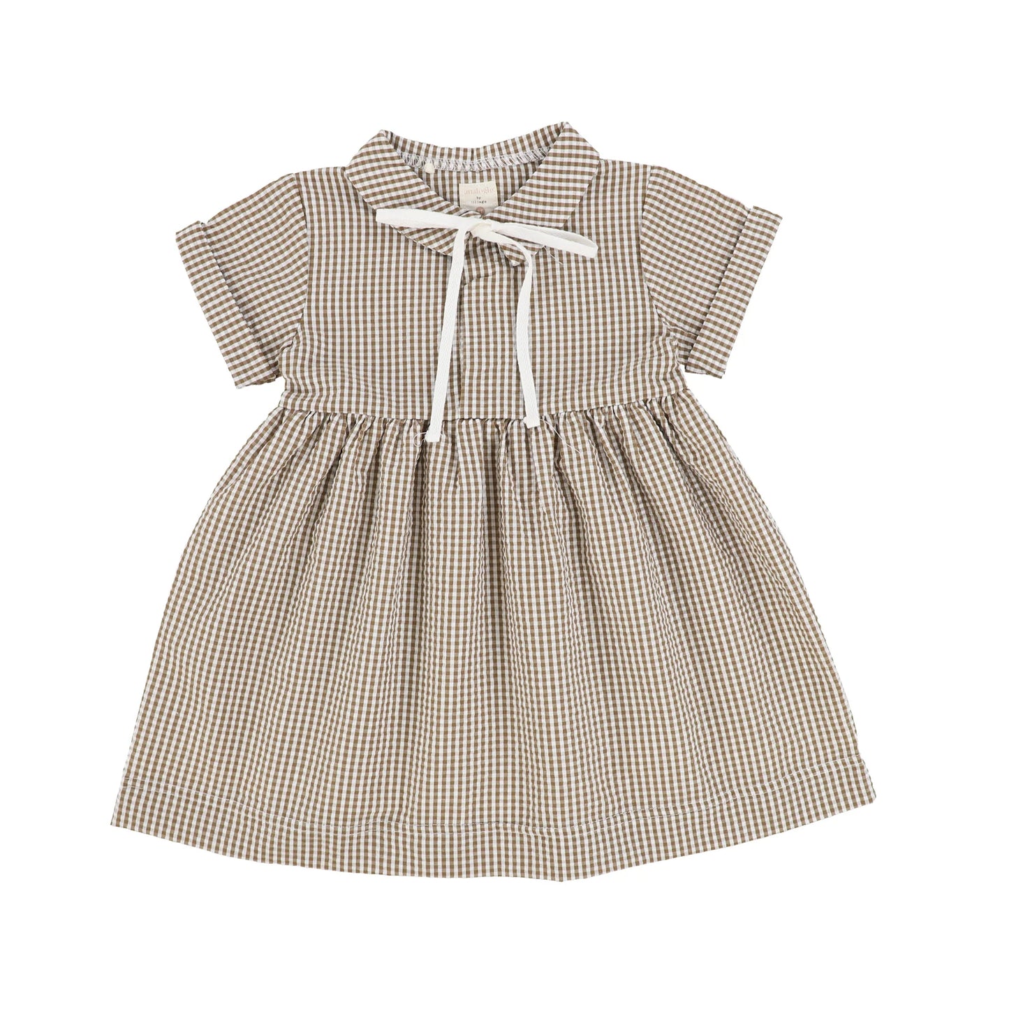 Gingham Dress Short Sleeve