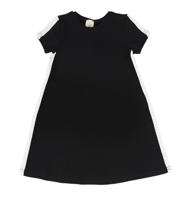 Linear Dress Short Sleeve