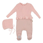 Tiny Twirls Footie + Hat