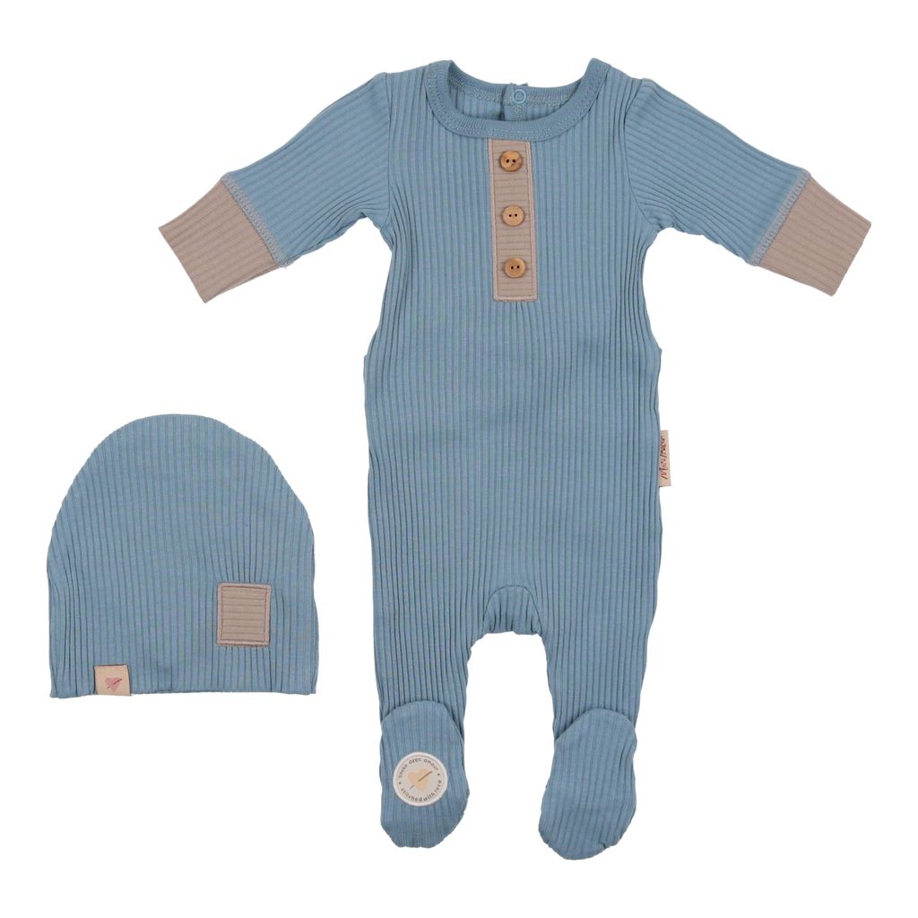 Trim N' Tiny Collection Footie + Hat