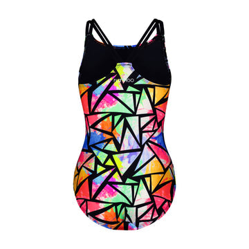 Flamingo Teen One Piece Print Trim