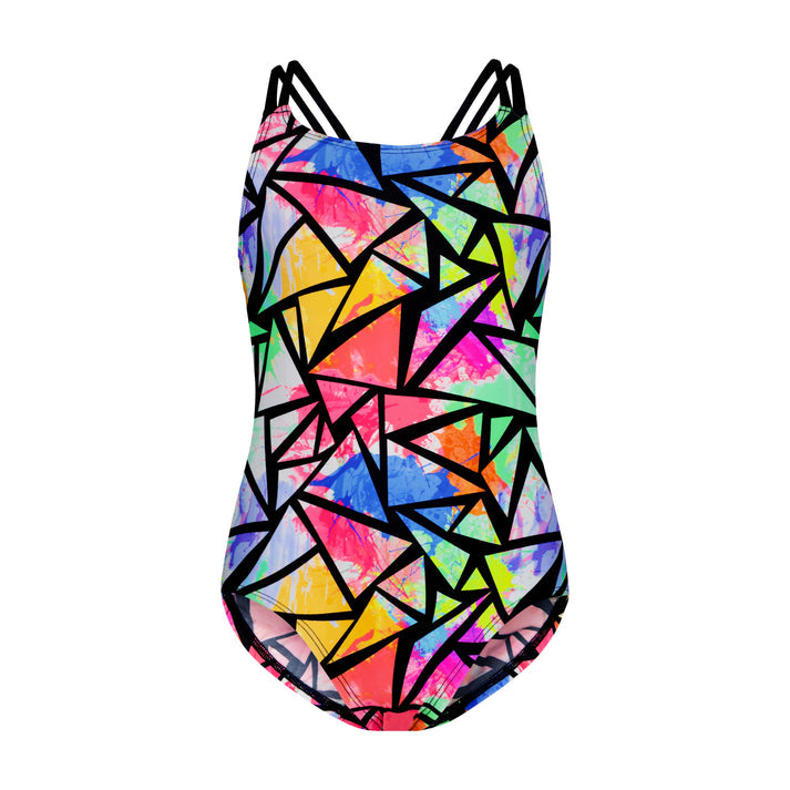 Flamingo Teen One Piece Print Trim