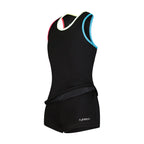 Flamingo Girls 2Z Set - Black/Coral