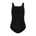 Flamingo Womens Shirred Suit - Black