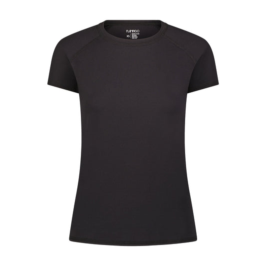 Flamingo Mesh Crew Neck Short-Sleeve Rash Guard