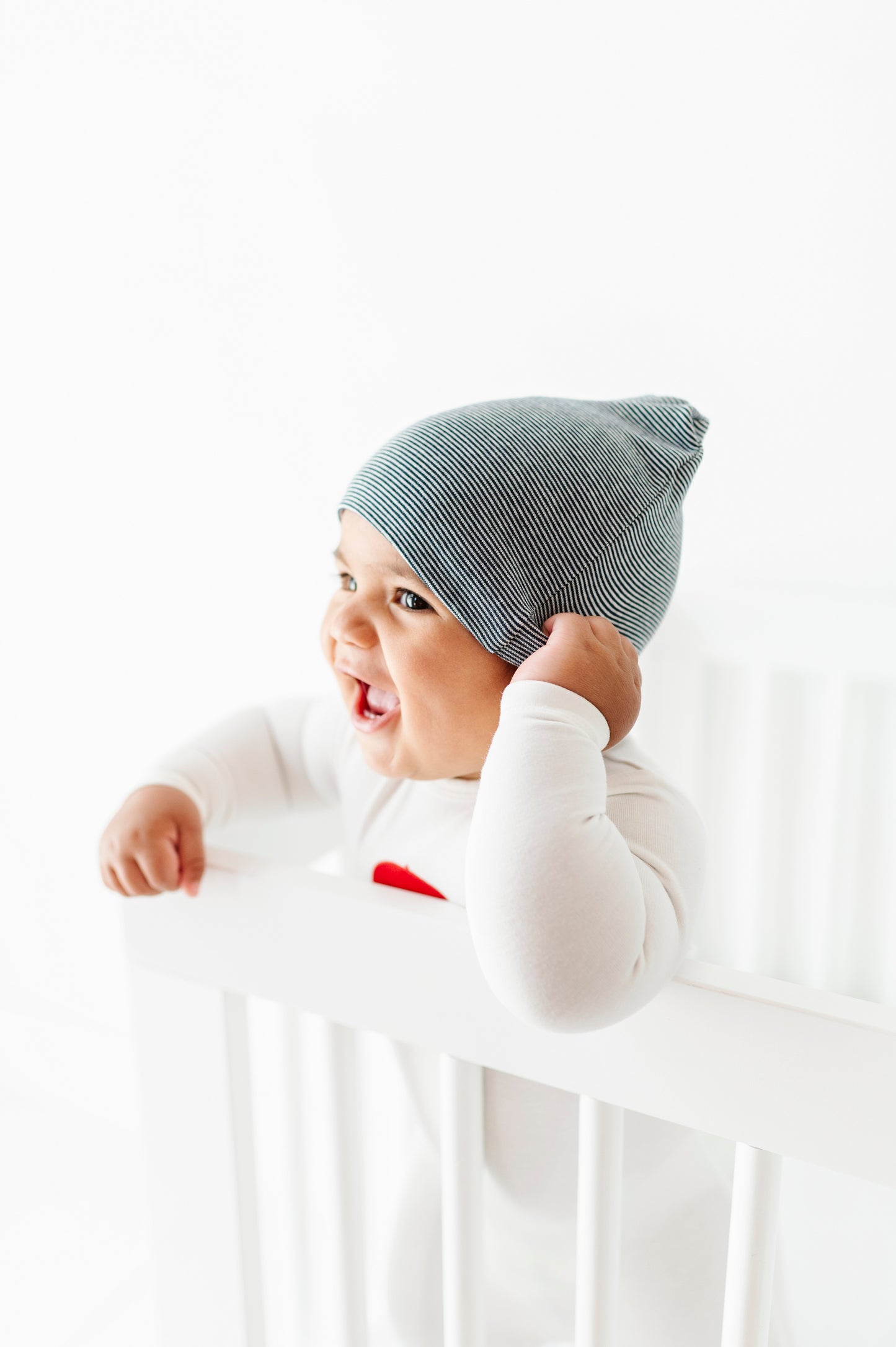 French Terry French Boy Footie + Beanie