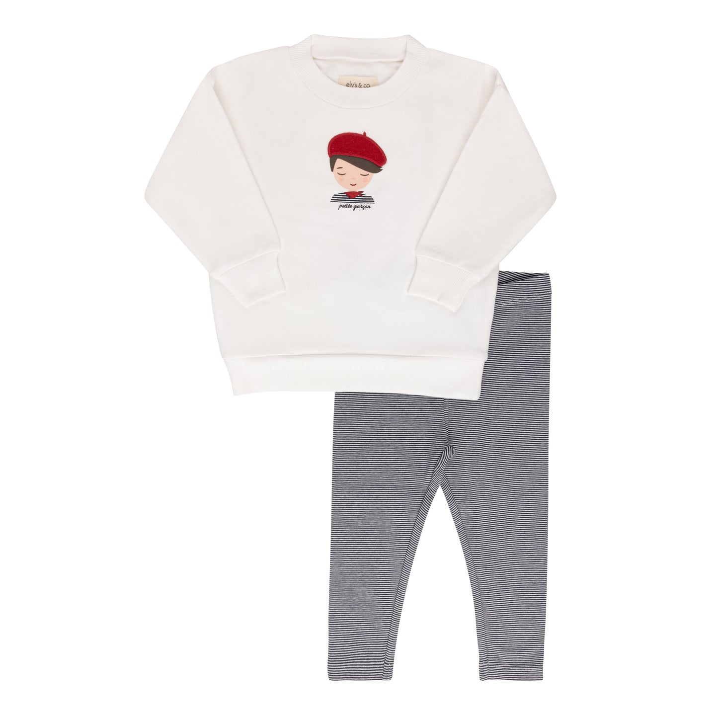 French Terry French Boy Lounge Set