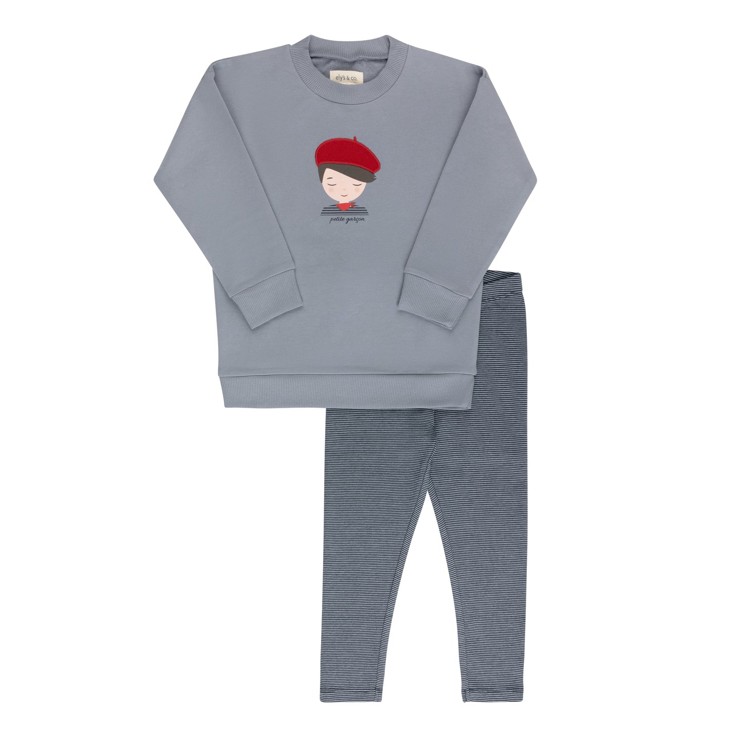 French Terry French Boy Lounge Set