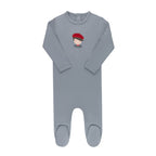 French Terry French Boy Footie + Beanie