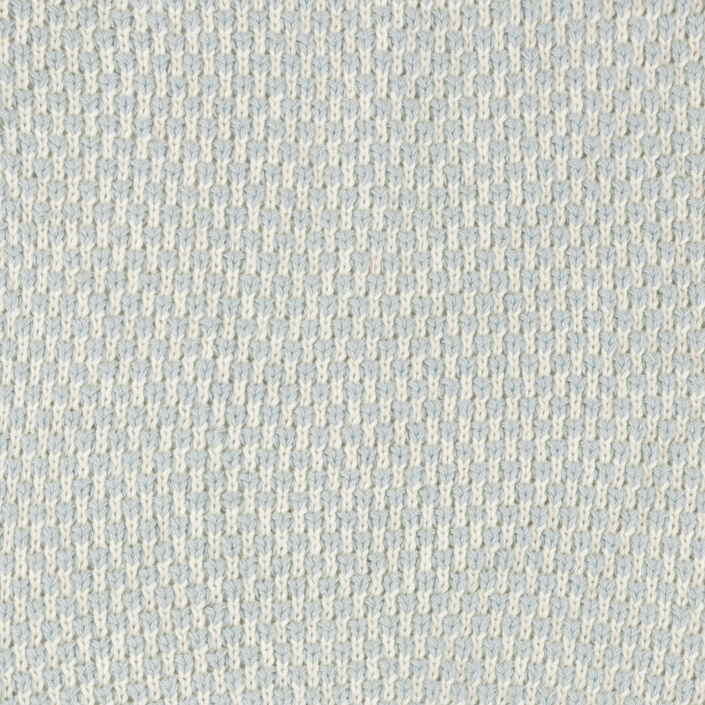 Ely's & co Bubble Knit Blue Blanket