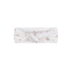 Velour Cluster Flower Cotton Headband
