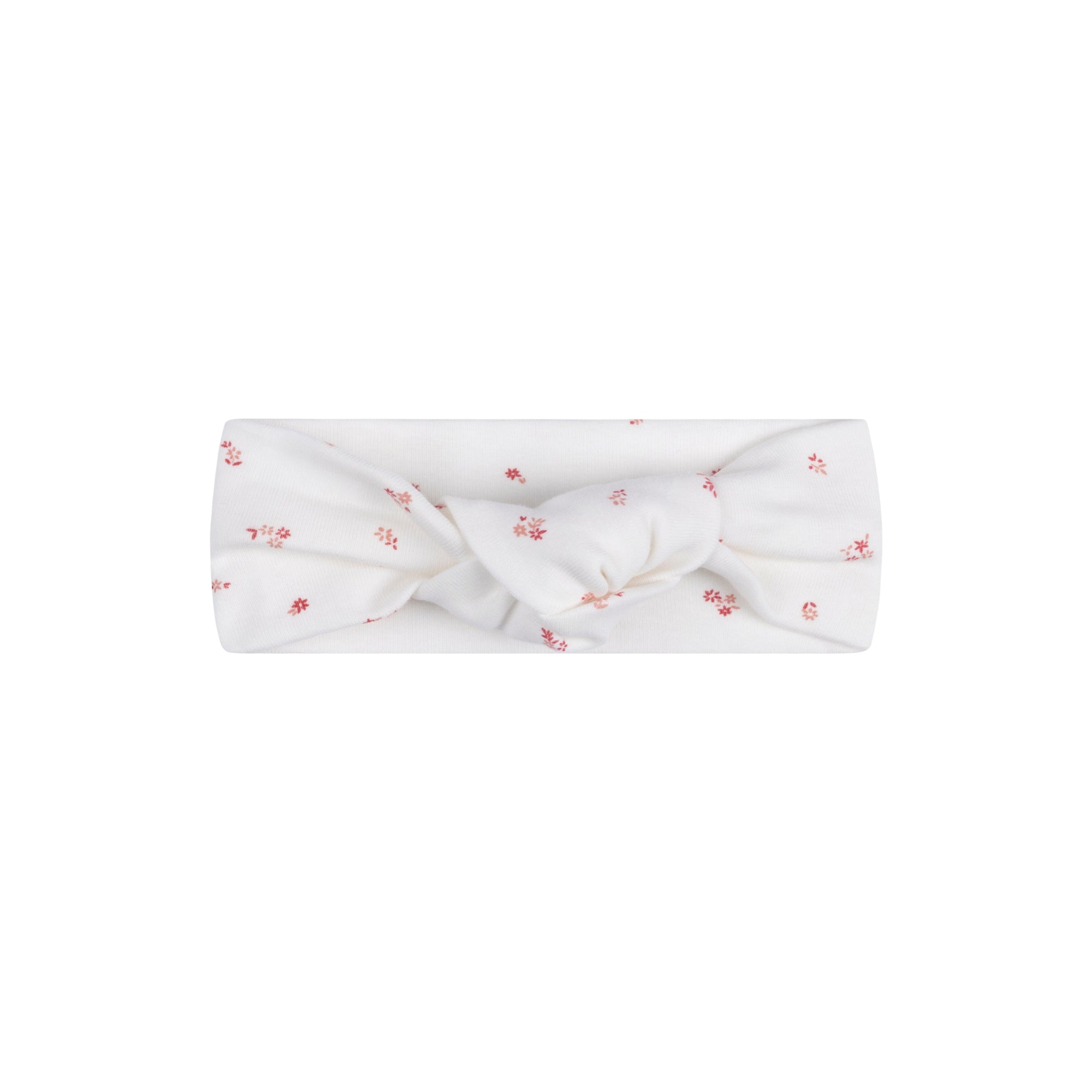 Velour Cluster Flower Cotton Headband