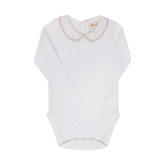 Ely's & co Bodysuit Cream Pink piping