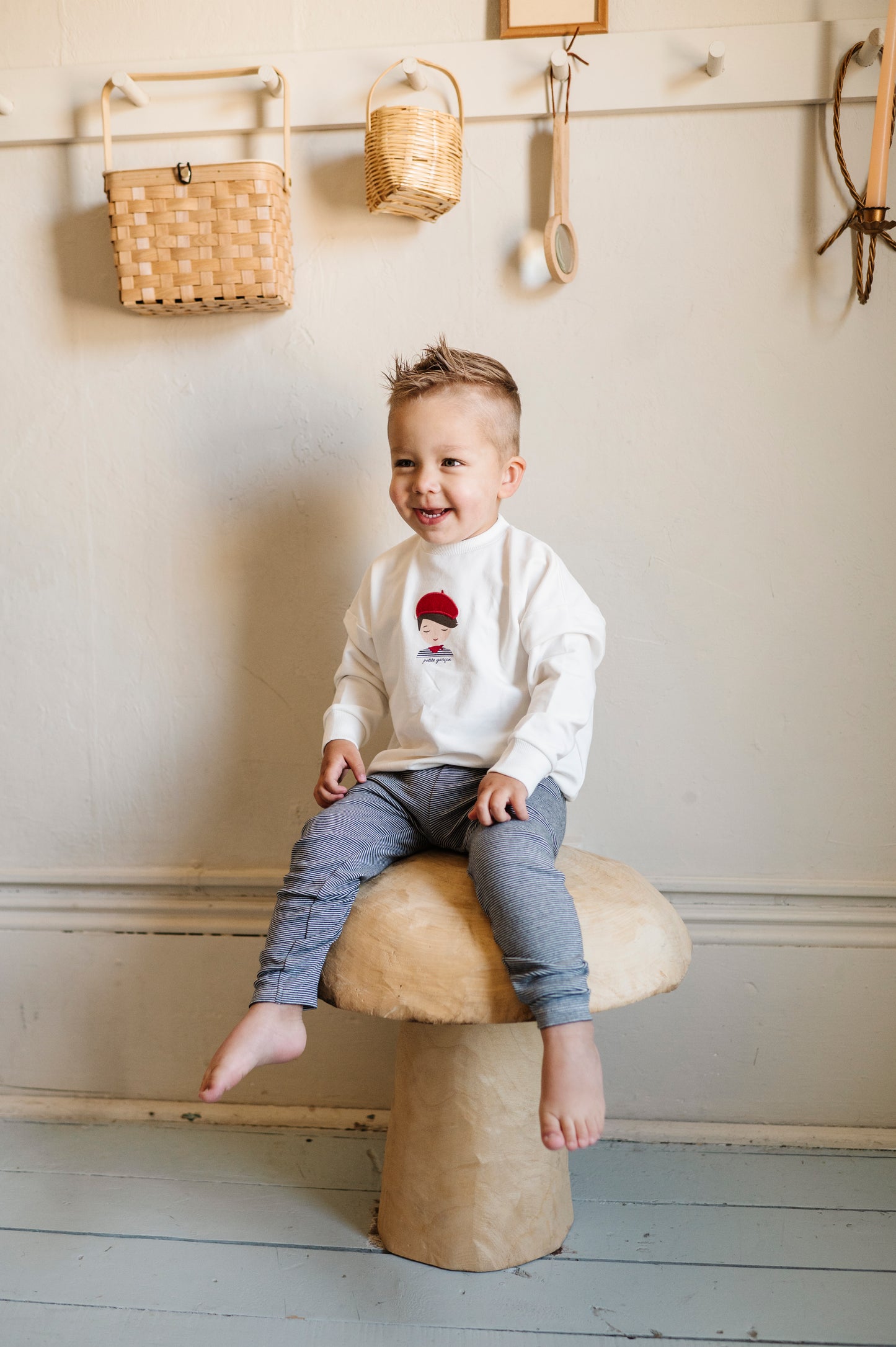 French Terry French Boy Lounge Set