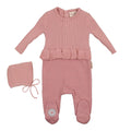 Tiny Twirls Footie + Hat