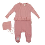 Tiny Twirls Footie + Hat