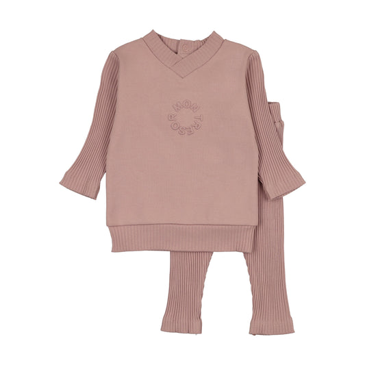 Embossed Logo Long Ensemble