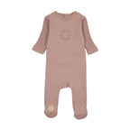 Embossed Logo Footie
