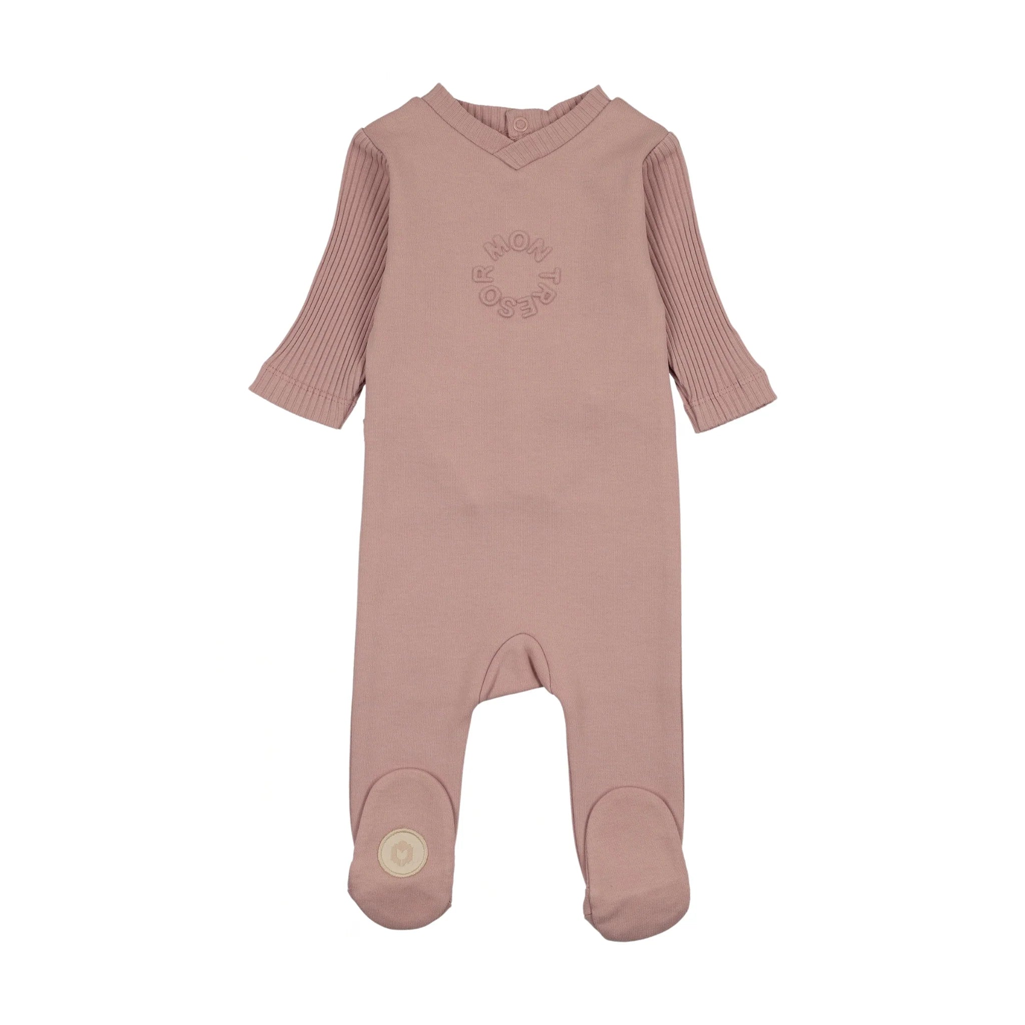 Embossed Logo Footie