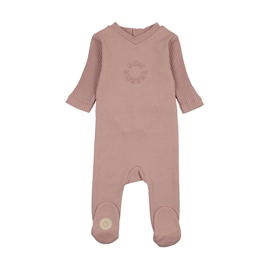 Embossed Logo Footie