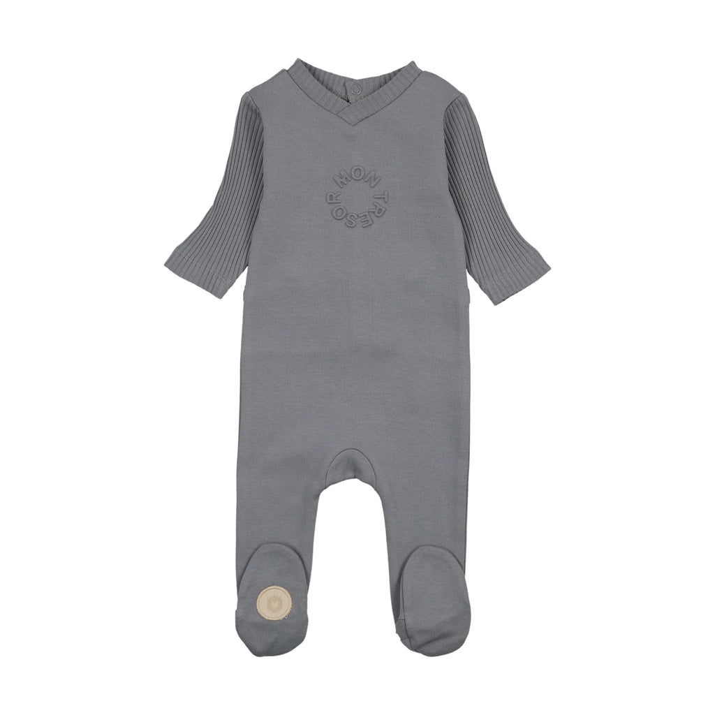 Embossed Logo Footie