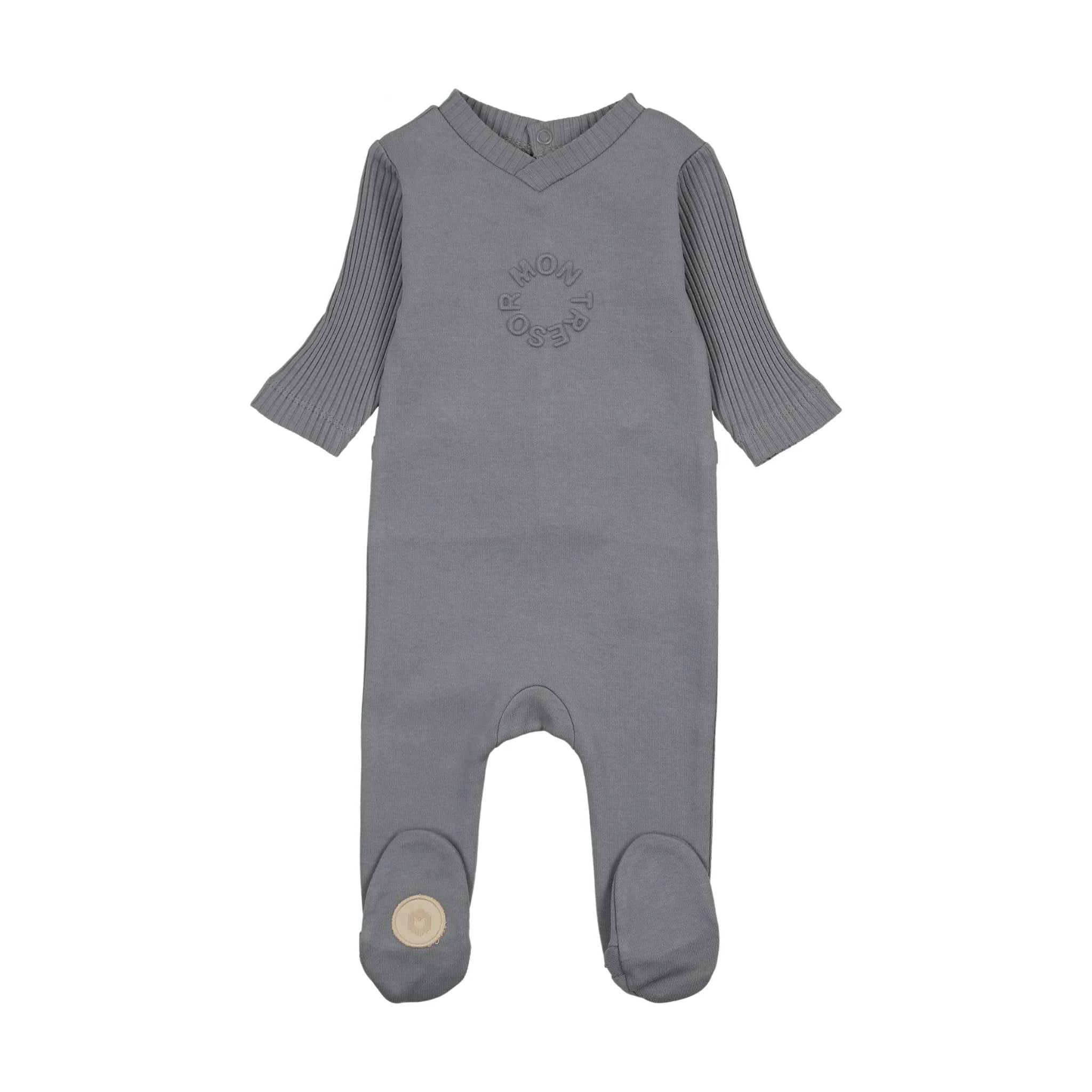 Embossed Logo Footie