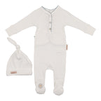 Huggable Henley Footie + Hat