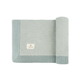 Ely's & co Bubble Knit Blue Blanket