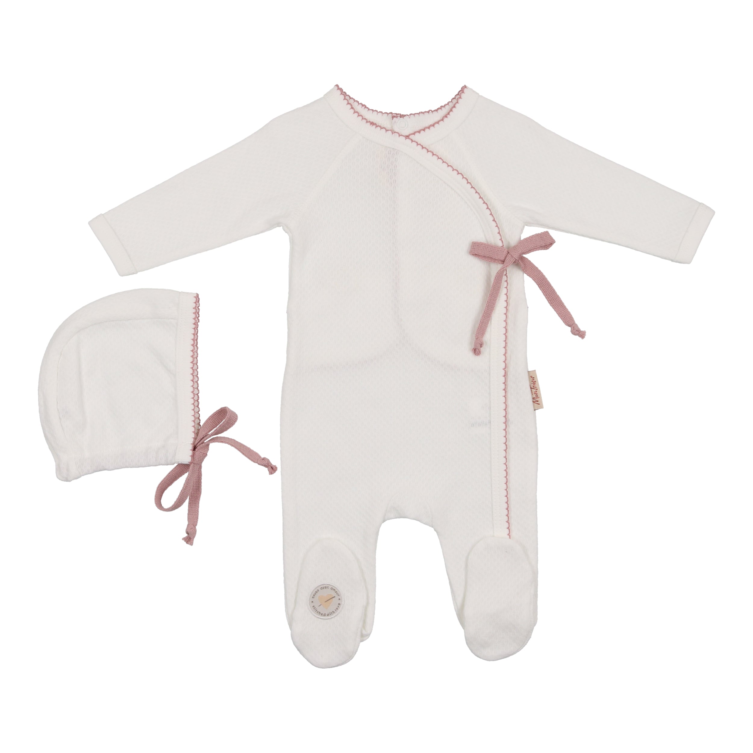 Kimonon Couture Footie + Hat