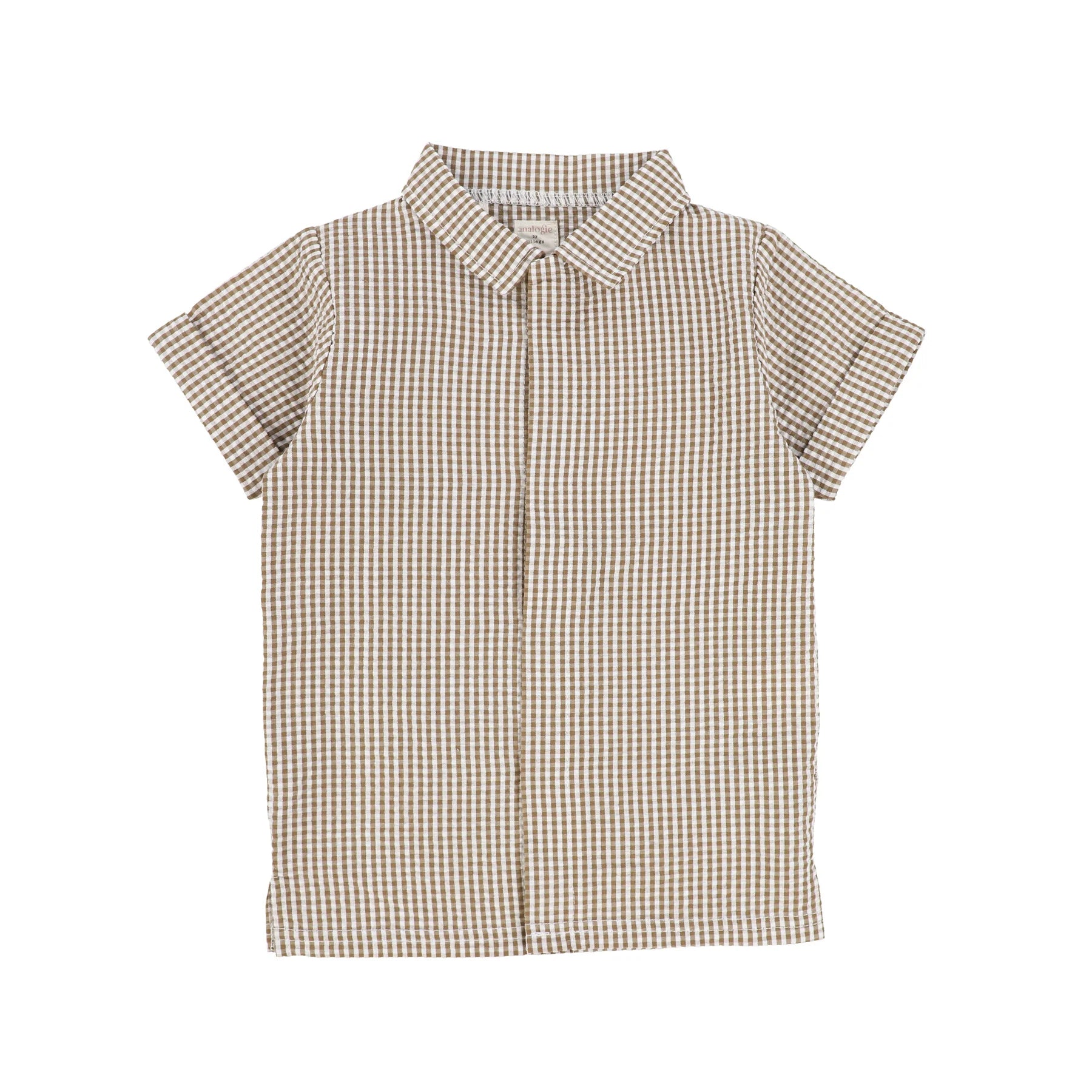 Gingham Button Down Shirt