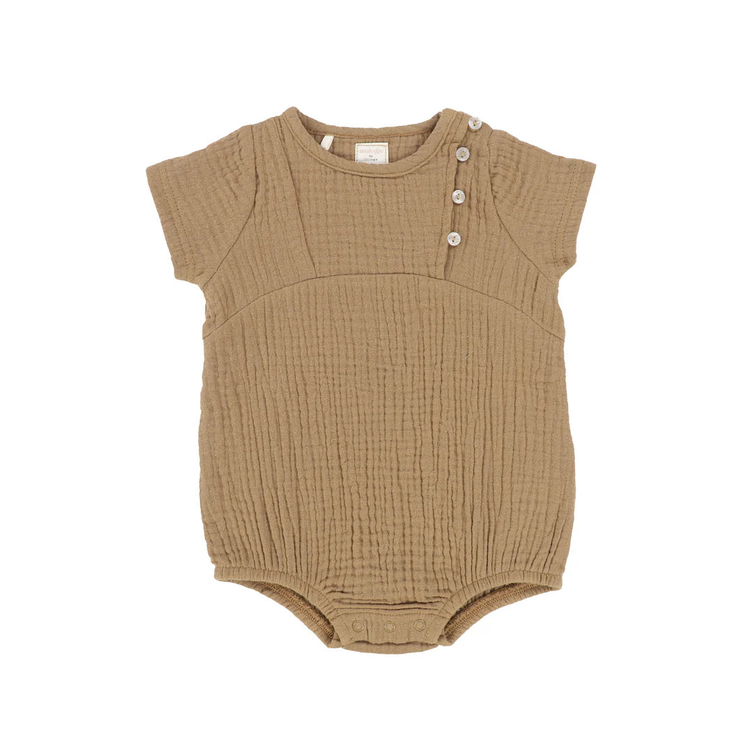 Gauze Boy Romper