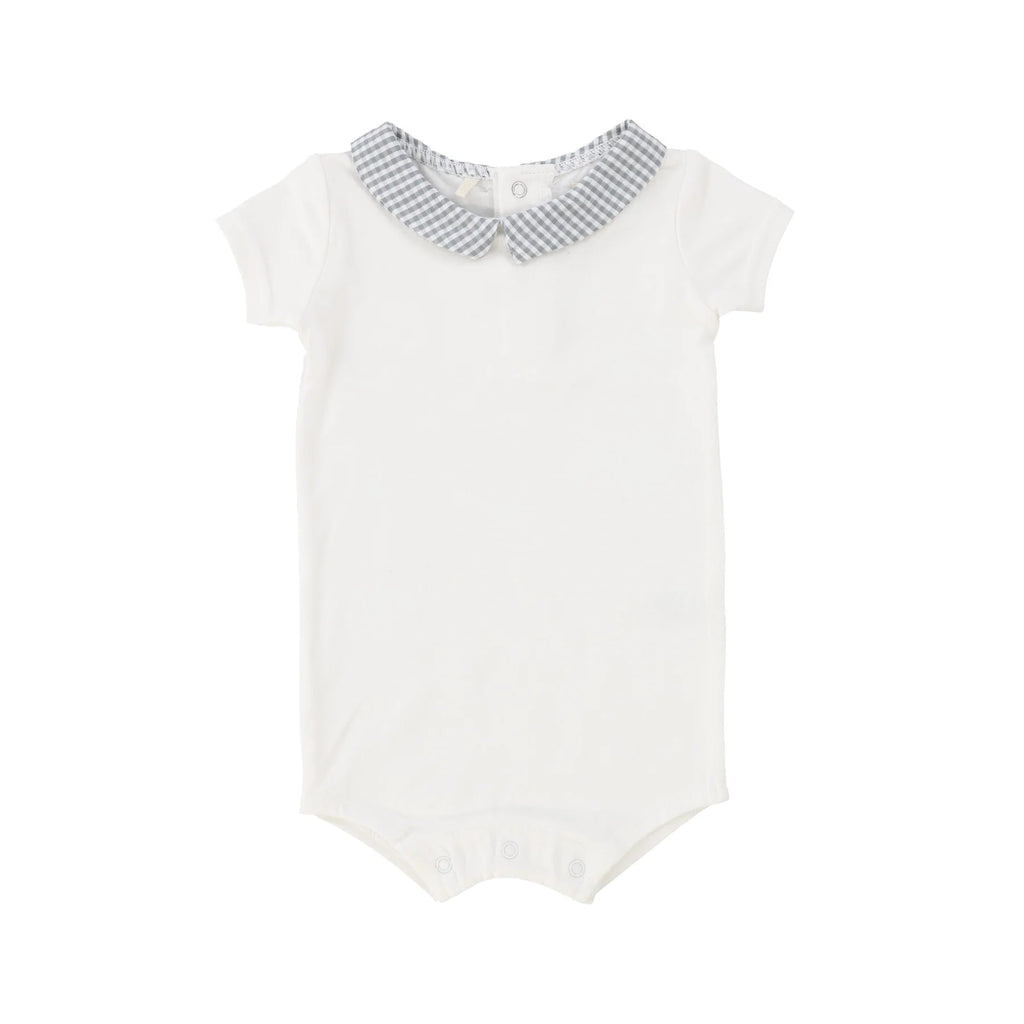 Gingham Collar Onesie