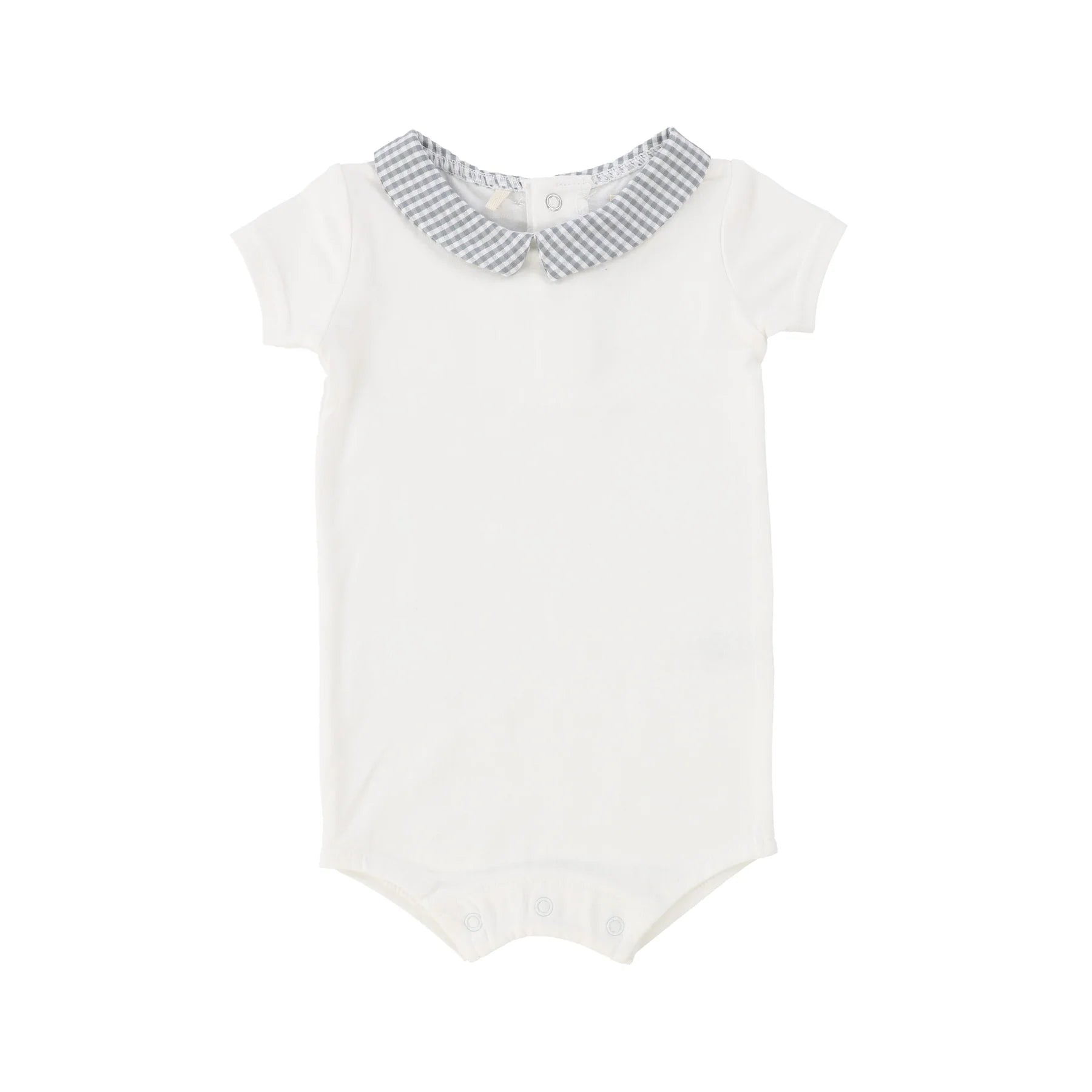 Gingham Collar Onesie