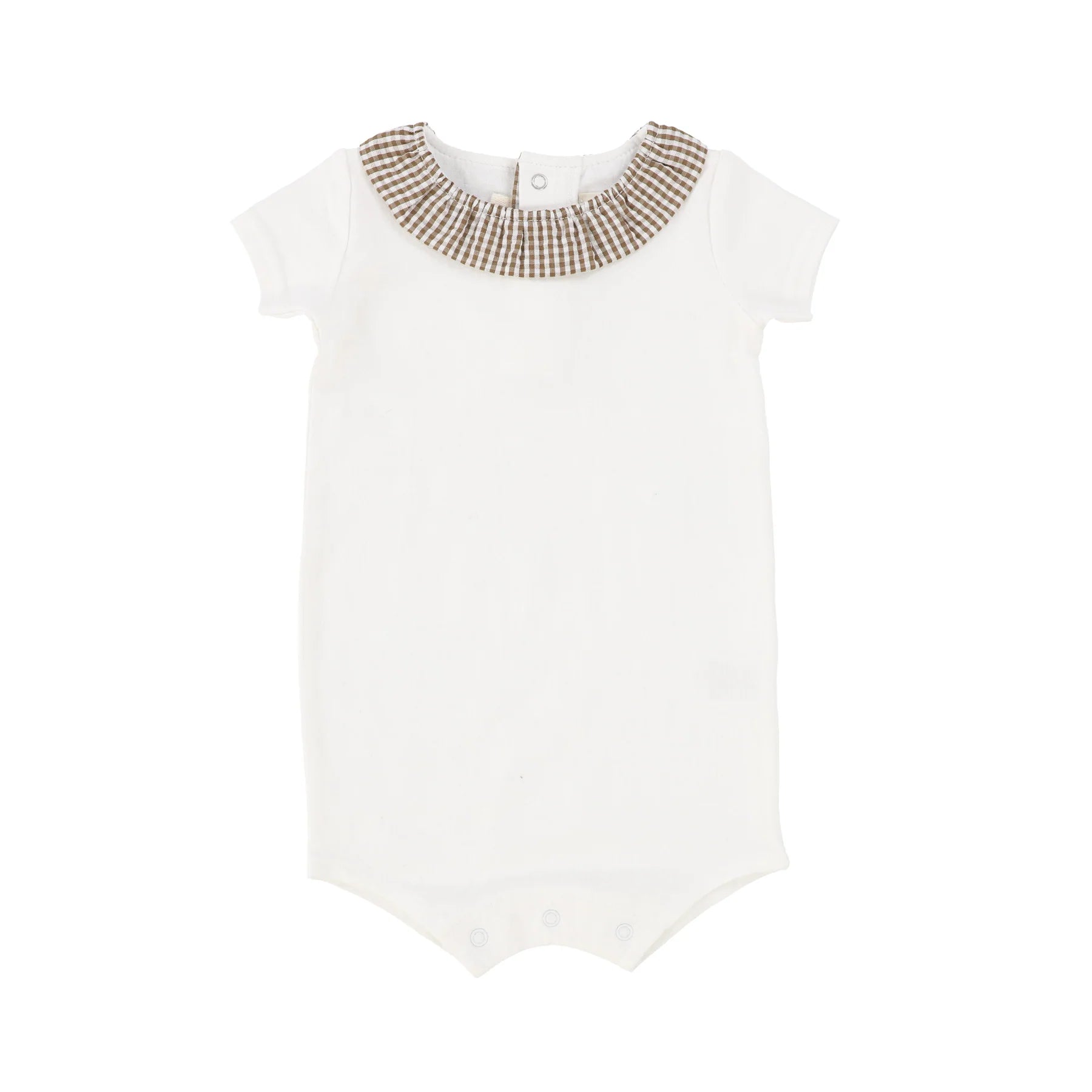 Gingham Ruffle Onesie