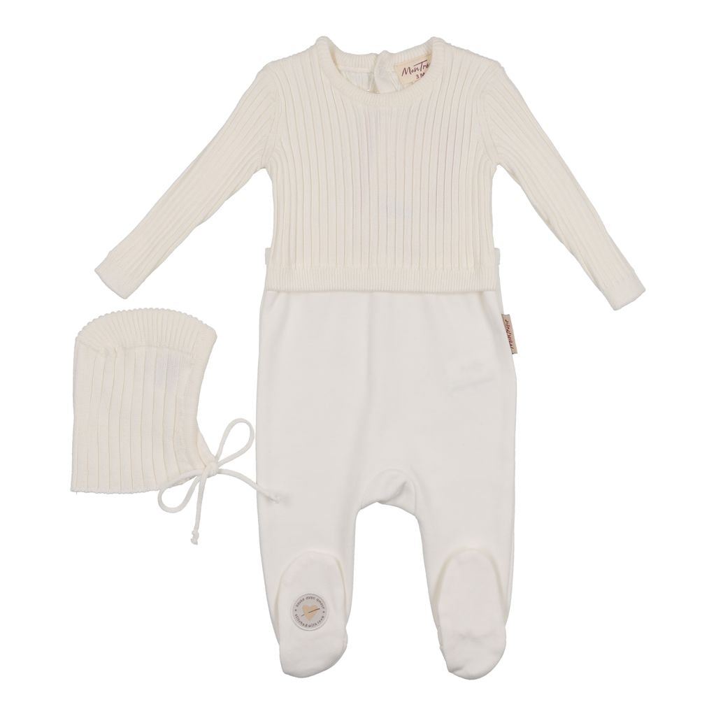 Tiny Tucks Collection Footie + Hat