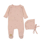 Pointelle Posies Footie
