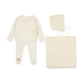 Pointelle Twist Collection Layette Set