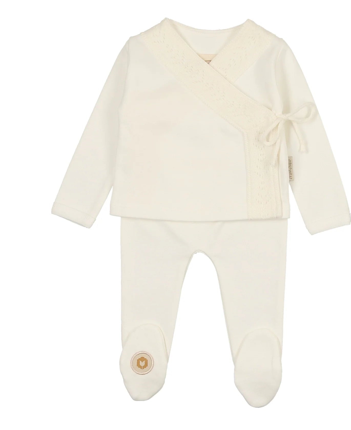 Pointelle Twist Collection Footie