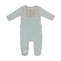 Poplin Pleats Footie