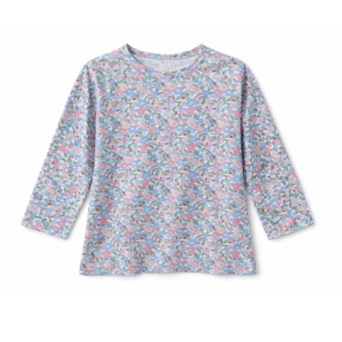 Belle Girls Long Sleeve Floral Tee