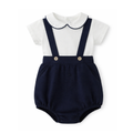 Belle Baby Boys Peter Pan Onesie + Romper Set