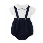 Belle Baby Boys Peter Pan Onesie + Romper Set