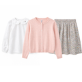 Belle Girls Blouse & Floral Skirt Set