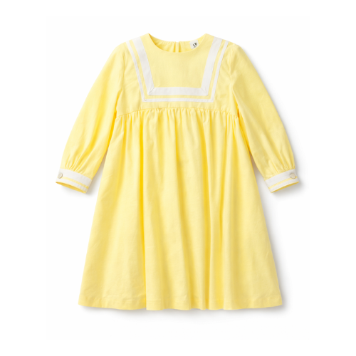 Belle Girls Long Sleeve Sailor Dress